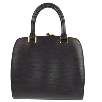 Louis Vuitton Pont Neuf Epi Leather Black Leather Handbag (Pre-Owned)