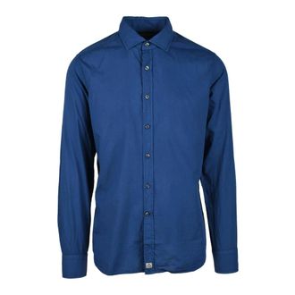 Sonrisa Hombre, Camisas, Azul, Talla: 3XL