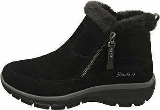 Skechers Easy Going - Cool Zip - Dames - Sport - Zwart - Maat: 36 EU Leer