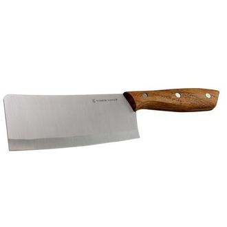 Gibson Home Seward 6 inch Stainless Steel Cleaver with Wooden Handle at Nordstrom