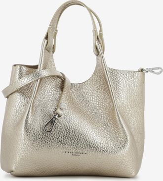 Gianni Chiarini Borsa Dua in pelle laminata mirage