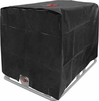 OEM Copertura Protettiva Per Serbatoio DAcqua Ibc Da 1000 Litri - Antipolvere, Resistente Ai Raggi Uv E Impermeabile - Dimensioni 120 X 100 X 110 Cm