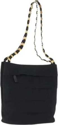 Ferragamo Pre-owned Shoulder Bags, female, Black, Size: ONE SIZE Pre-owned Vala shoulder bag