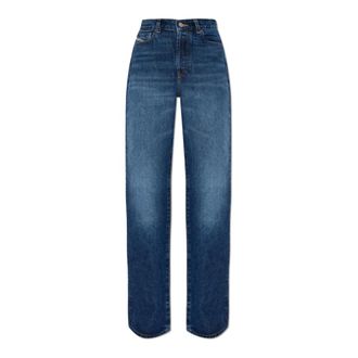 Diesel Straight Jeans, female, Blue, Size: W29 L32 Jeans 1971 D-Sent