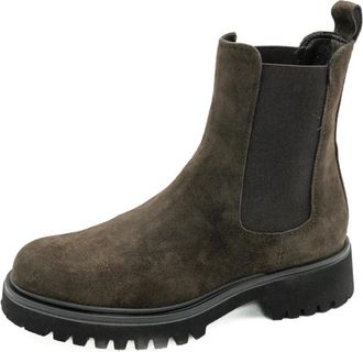 Guglielmo Rotta 2866 Worms Veloure 26Aw - Dames - Chelseaboots - Bruin - 39 EU - Schoenen