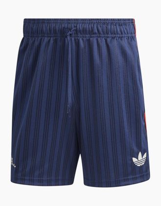 adidas Mens Arsenal Originals Shorts 25 26 - Blue/Multi - Size: 33/32/32
