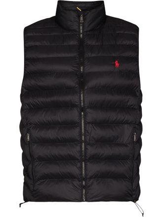 Polo Ralph Lauren Bodywarmer met rits - Zwart