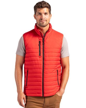 Clique Valhalla Full Zip Mens Puffer Vest
