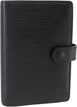 Louis Vuitton Pre-owned Accessories, female, Black, Size: ONE SIZE Pre-owned Leather Home-Office