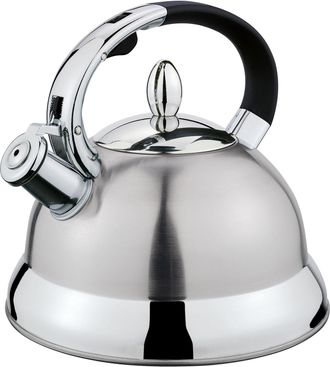 cilio Hervidor Silbante Cilio Conte, Acero Inoxidable, 2,0 L