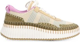 Chlo&eacute; Schoenen, Dames, Veelkleurig, 38 EU, Nama Sneakers