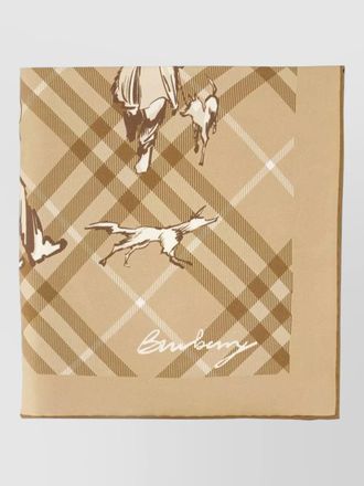 Burberry silk printed scarf