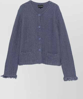 Emporio Armani cotton cardigan jacket