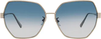 Chopard Blue Gradient Butterfly Ladies Sunglasses SCHL28M 08FE 59