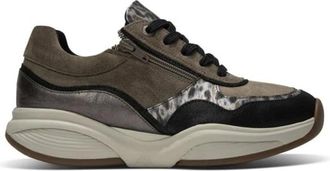 Xsensible Schoenen, Dames, Zwart, 38 1/2 EU, Leer, Swx 11 Sneaker