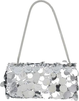 Paco Rabanne Borsa Sparkle Baguette - - Bags - Donna - Grigio - ONE SIZE