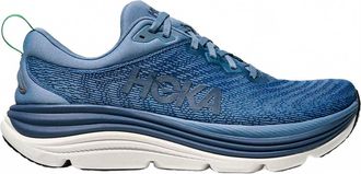 Hoka One One Mens Gaviota 5 Running Shoes - Wide In Downpour Thunder Cloud