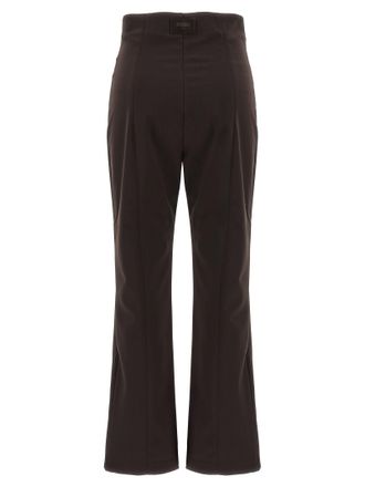 Fendi Womens Brown Polyamide Athletic Pants
