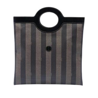 Fendi Pre-owned Handbags, female, Brown, Size: ONE SIZE Pre-owned Canvas Tote Bag