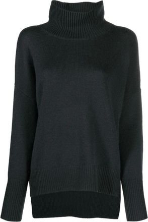 Lisa Yang Heidi Sweater - Dames - Coltruien - Grijs - S - Kasjmier - Truien & Vesten
