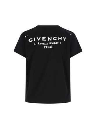 Givenchy Womens T-Shirts And Polos Black Cotton
