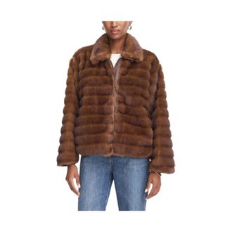 Marella Marella - Chaquetas > Chaquetas de Piel Sint&eacute;tica y Borrego - Jackets - Mujer - Marr&oacute;n - S