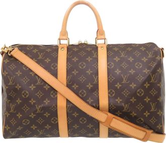 Louis Vuitton Brown Monogram Monogram Boston Bag (Pre-Owned)