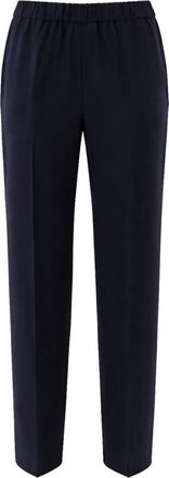 Fabiana Filippi Straight Broeken - Dames - Straight fit broeken - Blauw - M - Broeken