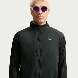Nike Mens Nike ACG Aireez UV Protection Jacket in Black | IF2104-010