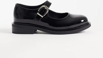 schuh Lucan - Scarpe Mary Jane a pianta larga nere-Nero
