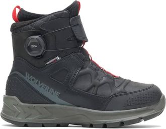 Wolverine Mens Polar Range Boa Boots In Black