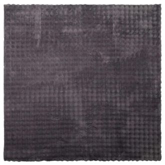 vidaXL Alfombras De &Aacute;rea Sirolo Antracita 120 X 120 Cm Poli&eacute;ster Vidaxl