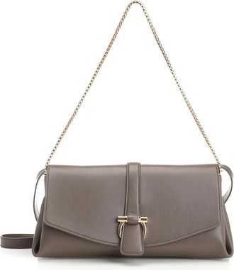Ferragamo Shoulder Bag With Front Flap