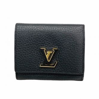Louis Vuitton Noir Wallet (Bi-Fold) (Pre-Owned)