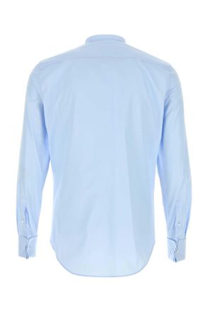 Fendi Celeste Exterior: Cotton Camicie Shirt