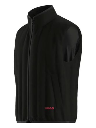 HUGO BOSS Bodywarmer met rits - Zwart