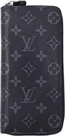 Louis Vuitton Black Monogram Eclipse Long Wallet (Bi-Fold) (Pre-Owned)