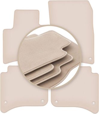 OEM Alfombrillas Premium Beige Para: Volkswagen Touareg Ii Suv 2010