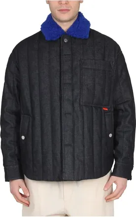 Sunnei Padded Over Jacket - male - SUNNEI - Winter Jackets - Blue - XS - Jackets