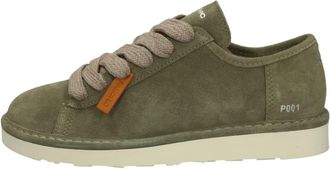 Panchic Suede Vintage veter schoen - Heren - Veterschoenen - Groen - 43 EU - Leer - Schoenen