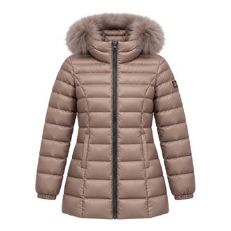 RefrigiWear Giacca Long Mead con pelliccia - - Coats - Donna - Beige - M