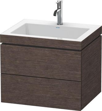 Duravit Duravit - Lavabo Para Muebles L-cube C-bonded Con Base, Colgante