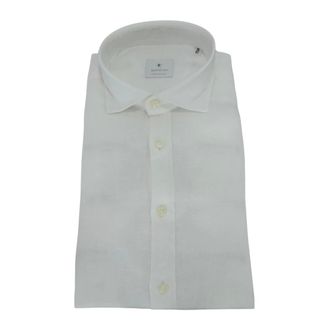 Bastoncino Heren, Overhemden, Wit, Maat: 4XL Katoen