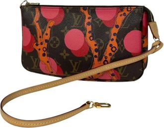 Louis Vuitton Pre-owned Clutches, female, Multicolor, Size: ONE SIZE Pre-owned Pochette Pouch