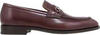 Ferragamo Multicolor Calfskin Slip-On Mens Loafers