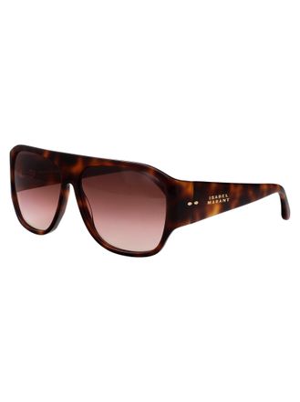 Isabel Marant Havana Acetate Sunglasses - Brown