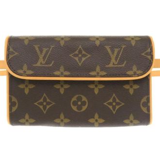 Louis Vuitton Pre-owned Belt Bags, female, Brown, Size: ONE SIZE Pre-owned Fabric shoulder-bags