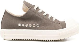Rick Owens Denim Low Top Sneakers