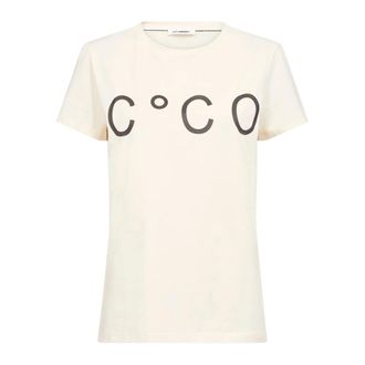 Co'Couture Signature CC New Tee - Tops - Mujer - Beige - S