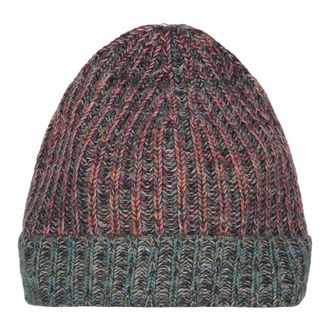 Malo Gebreide muts - Heren - Hoeden - Veelkleurig - ONE Size - Kasjmier - Accessoires